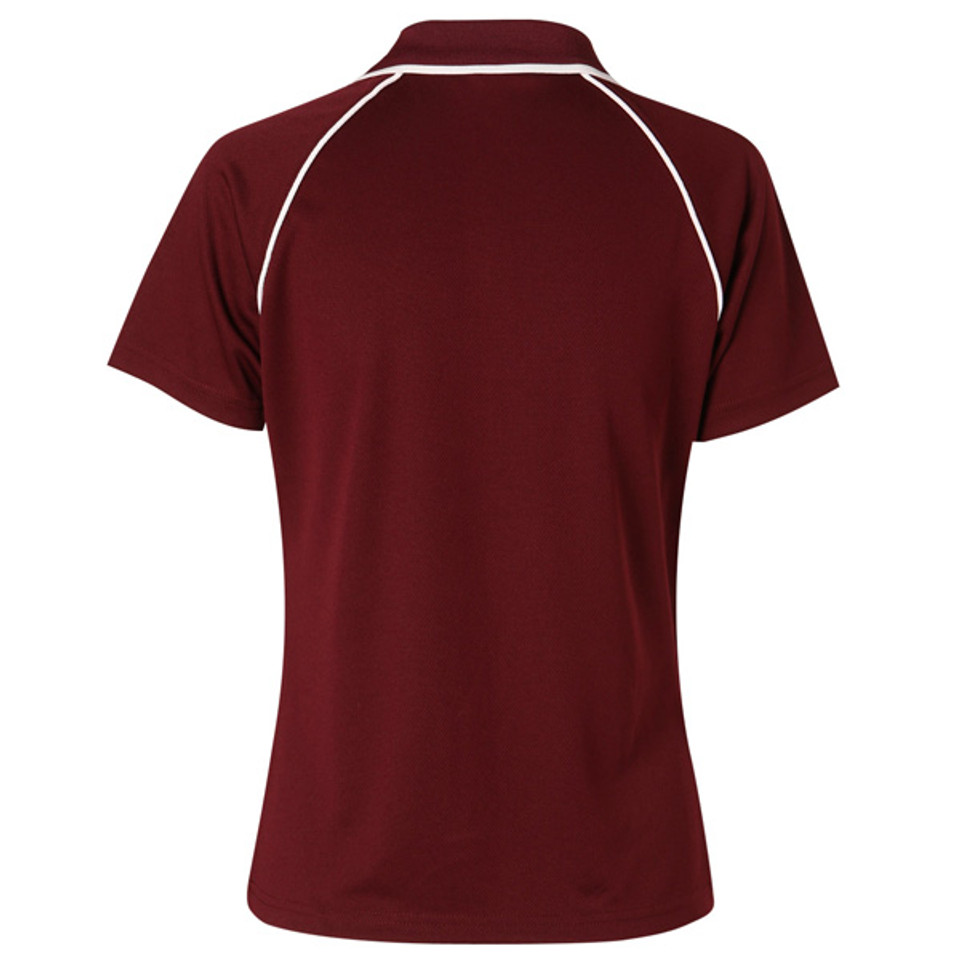 ARLO | Mens CoolDry Contrast Piping Raglan Polo Shirt