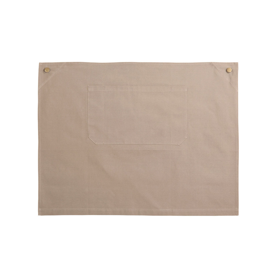 Cotton Canvas Short Waist Apron