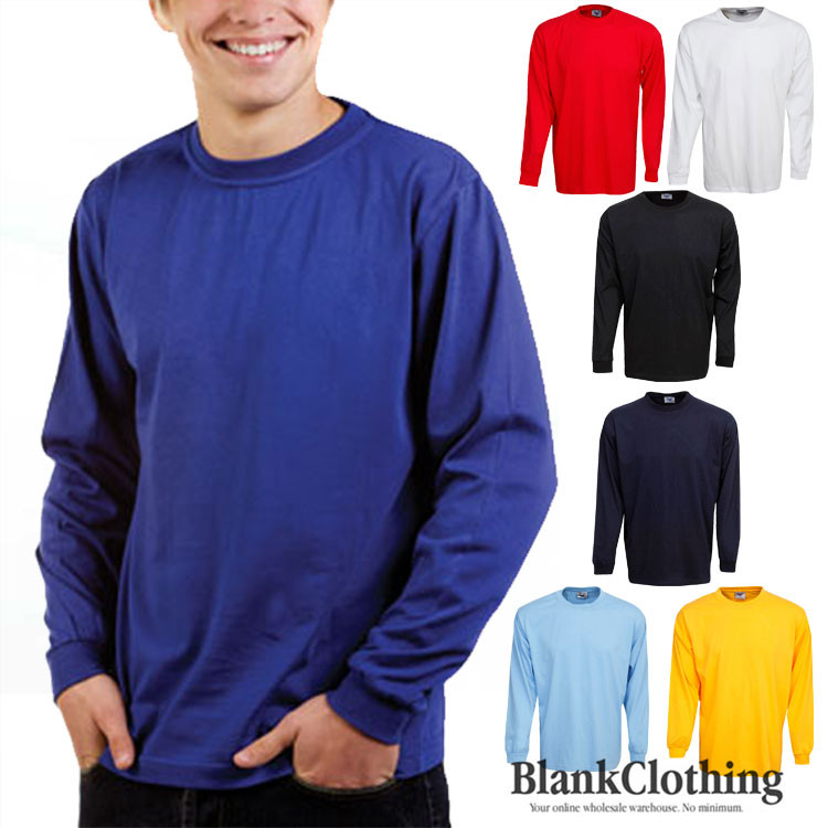 Buy Kids Plain Cotton Tshirt Long Sleeves Bulk Wholesale