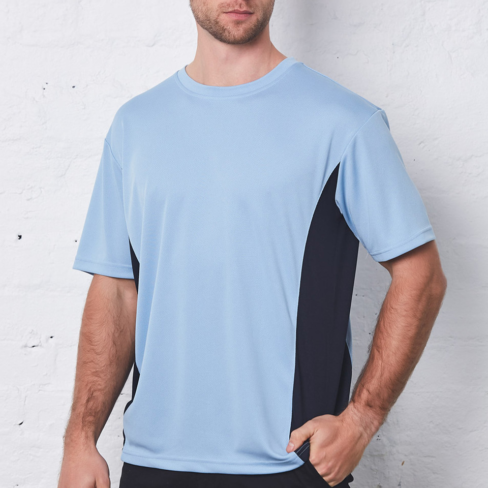 Unisex CoolDry Mesh Contrast Active Tee | Shop Wholesale