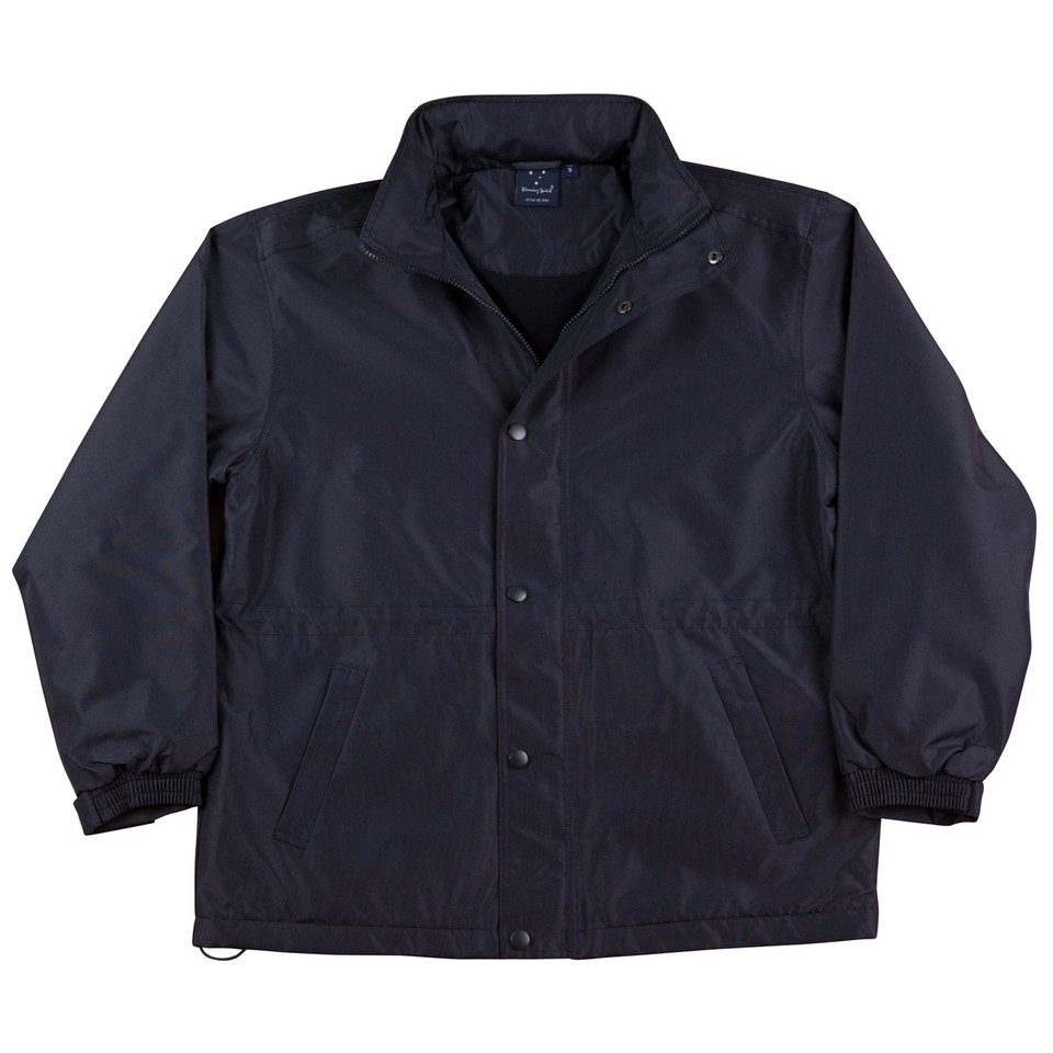 Unisex Kids Contrast Anti-pill Polar Fleece Jacket