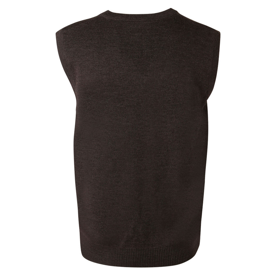 Unisex Wool/Acrylic-V-Neck Vest