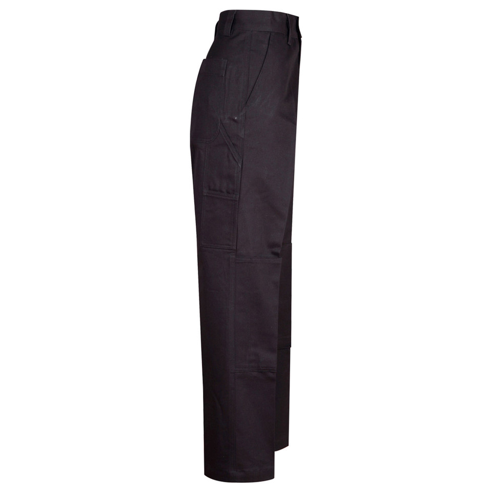 Mens Heavy Cotton Pre-shrunk Cargo Pants with Knee Pads Provision