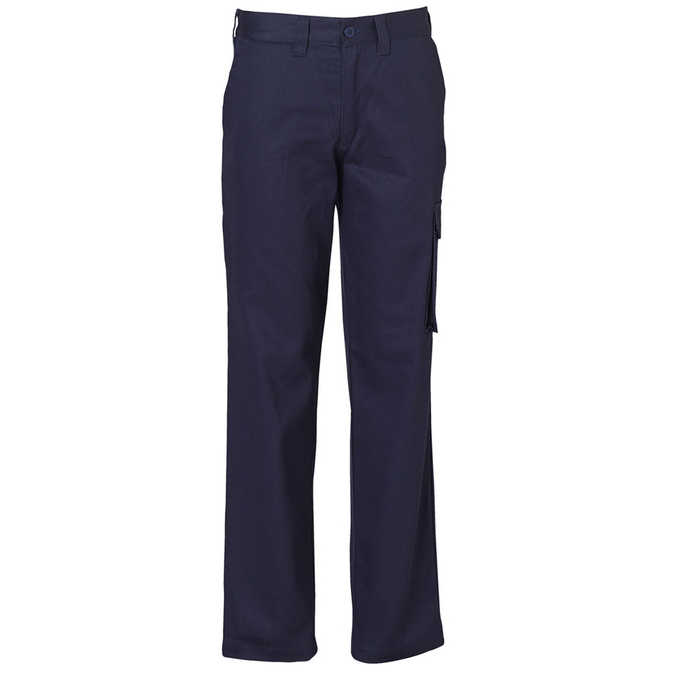 Ladies Heavy Cotton Cargo Pants
