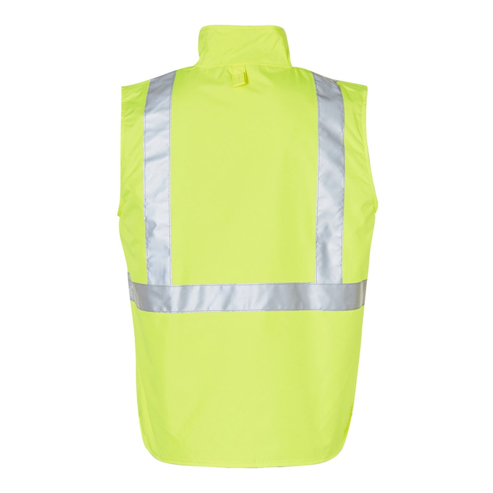 Mens HI-VIS Two Tone Reversible Vest with 3M Tapes