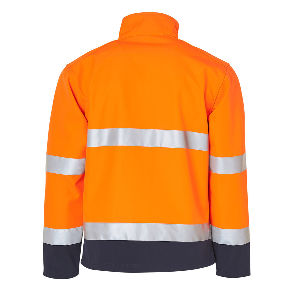 Bulk Buy Mens Work Safety Softshell Jacket | 3M Reflective Tapes