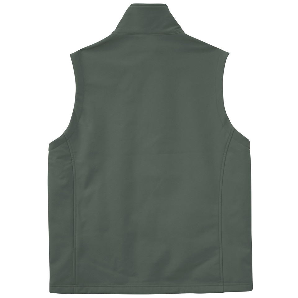 Bottle KINGDOM Men's Stretchy Softshell Hi-Tech Vest, a windproof and water-resistant sleeveless gilet featuring flexible performance fabric and a soft fleece lining for warmth without bulk.