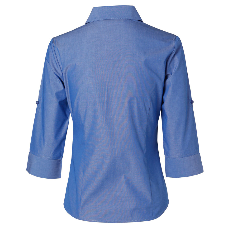 Ladies Nano Tech Silk 3/4 Sleeve Shirt
