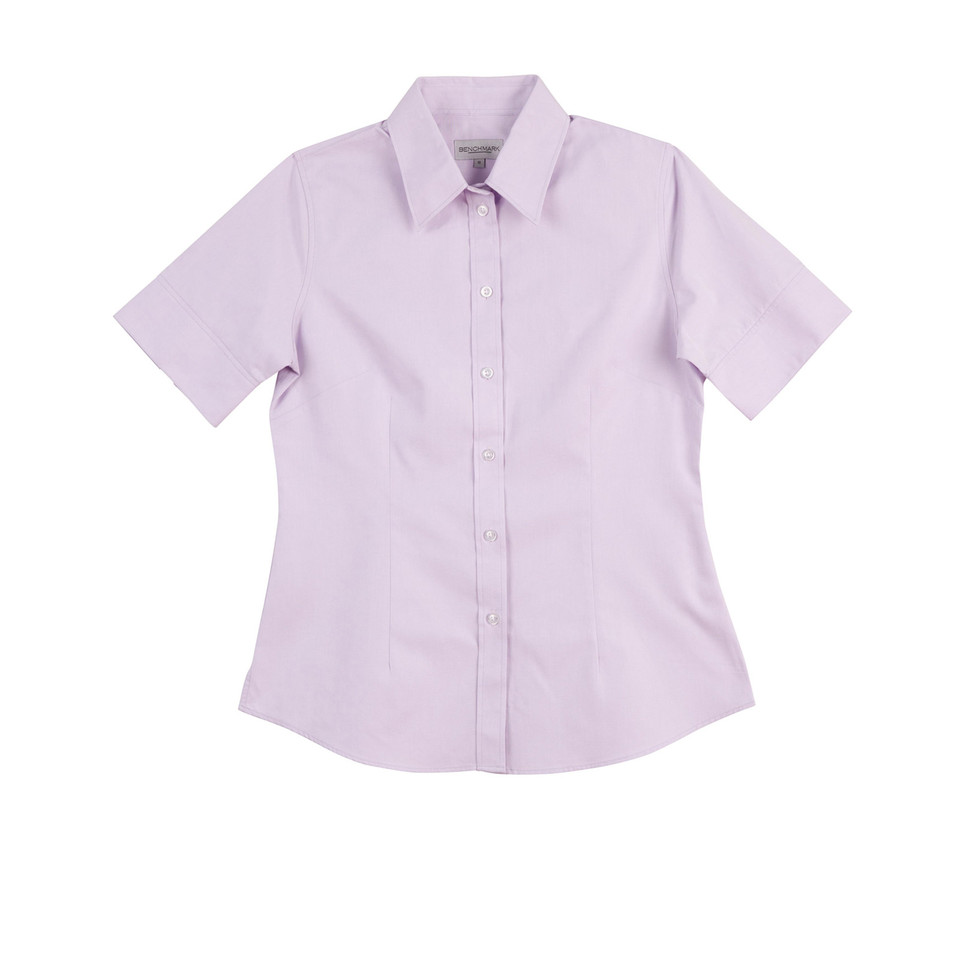 Lilac | Shop Womens CVC Oxford Short Sleeve Shirt
