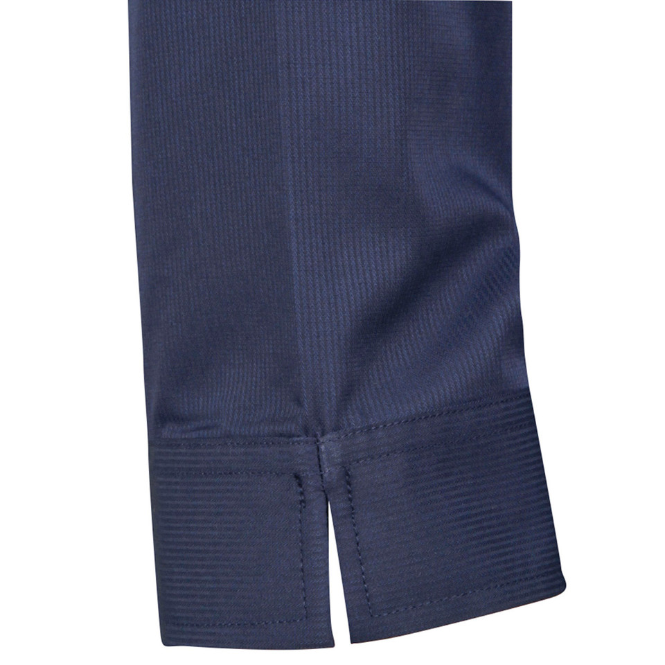 BOYD Ladies Easy Care Dobby Self Stripe Shirt with 3/4 sleeves, featuring a subtle tone-on-tone textured stripe, tailored fit, and wrinkle-resistant fabric for a professional corporate look.