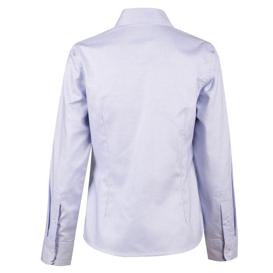 Shop Womens Dot Contrast Long Sleeve Shirt | Business Wear Online Shop Womens Dot Contrast Long Sleeve Shirt | Business Wear Online