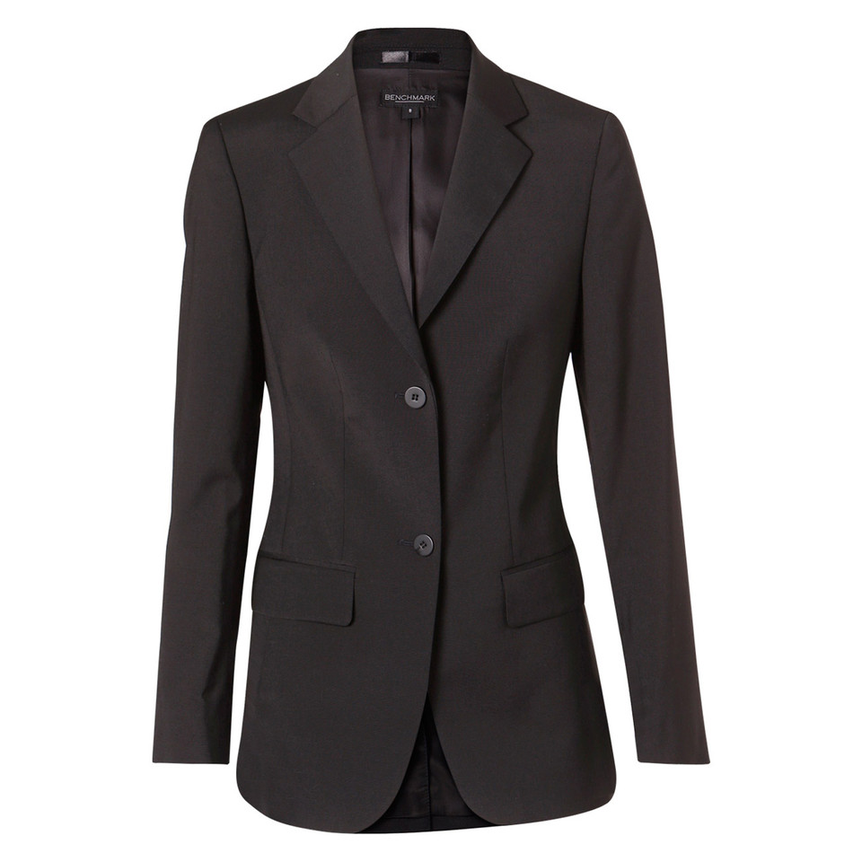 Charcoal | Shop Womens Wool Blend Stretch Business Jacket Charcoal | Shop Womens Wool Blend Stretch Business Jacket