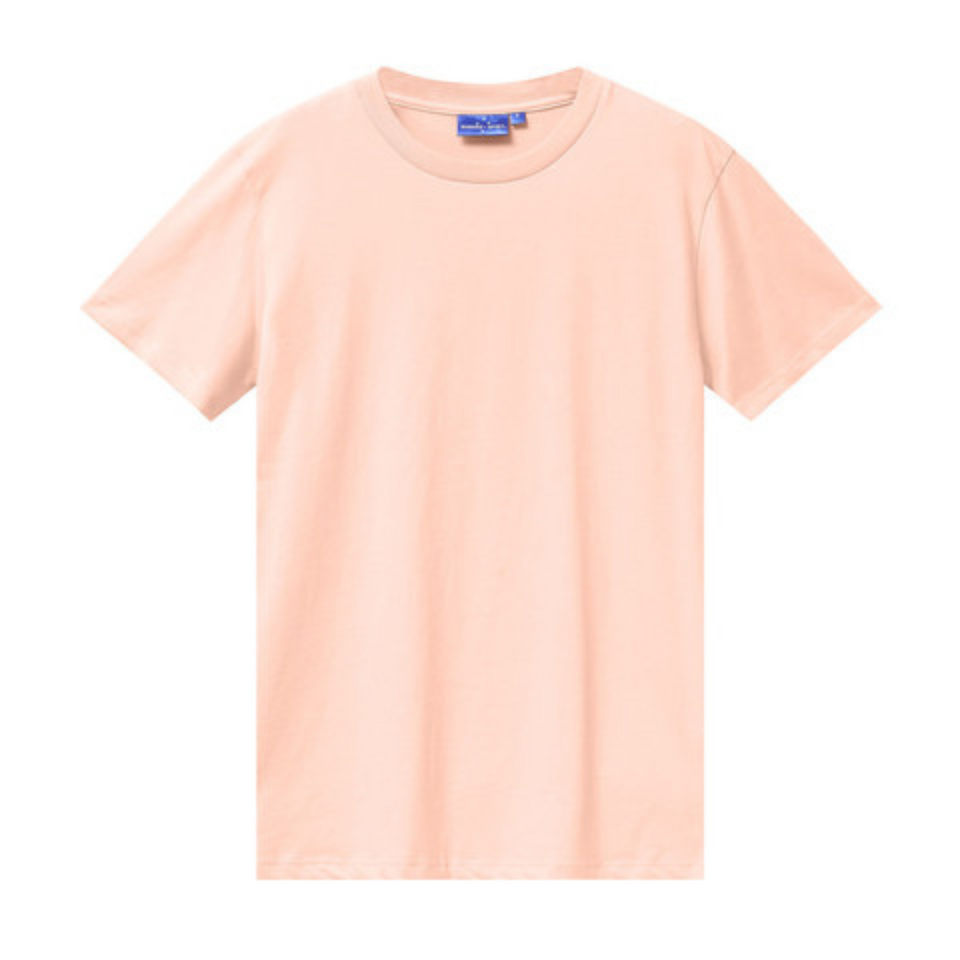 LOFT Mens Premium Cotton Tshirt Longer Body Pale Pink WS-TS41 Blank Clothing