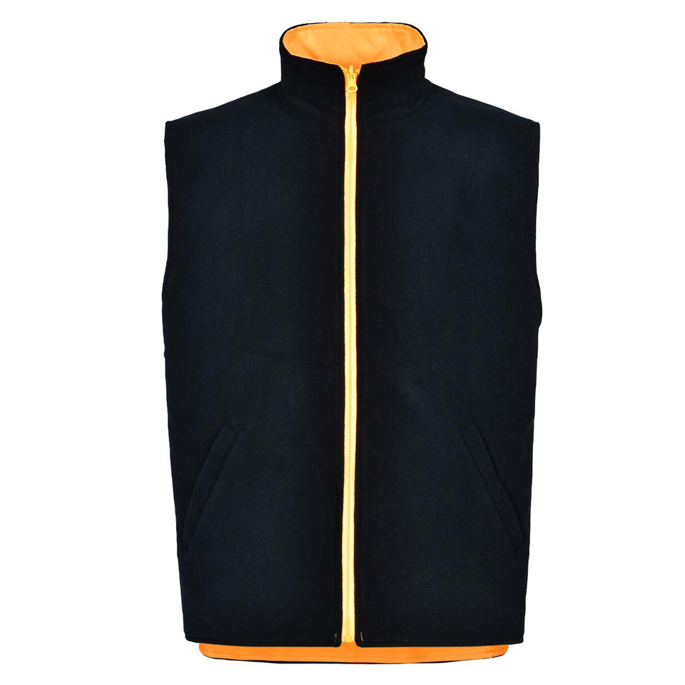 Polar Fleece Vest - VIC RAIL | Unisex Waterproof 3-in-1 Safety Jacket & Vest Polar Fleece Vest - VIC RAIL | Unisex Waterproof 3-in-1 Safety Jacket & Vest