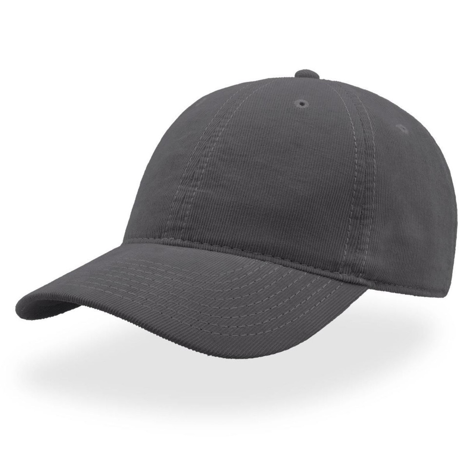 Dark Grey | Unstructured Corduroy Cotton Caps Online Dark Grey | Unstructured Corduroy Cotton Caps Online