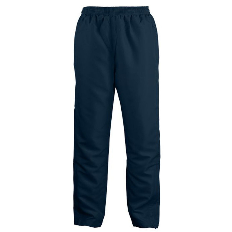 Navy | Bulk Buy Plain Mens Ripstop Polyester Track Pants