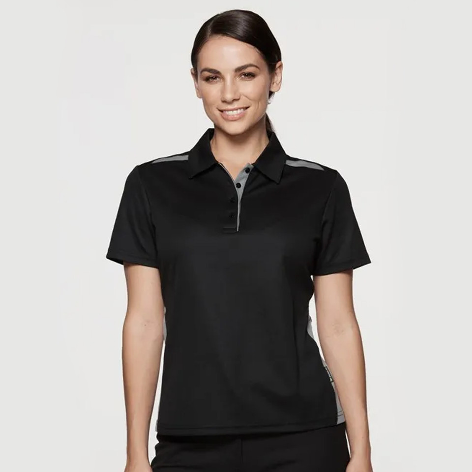 Ladies Contrast Easy Care Polo Shirts Online
