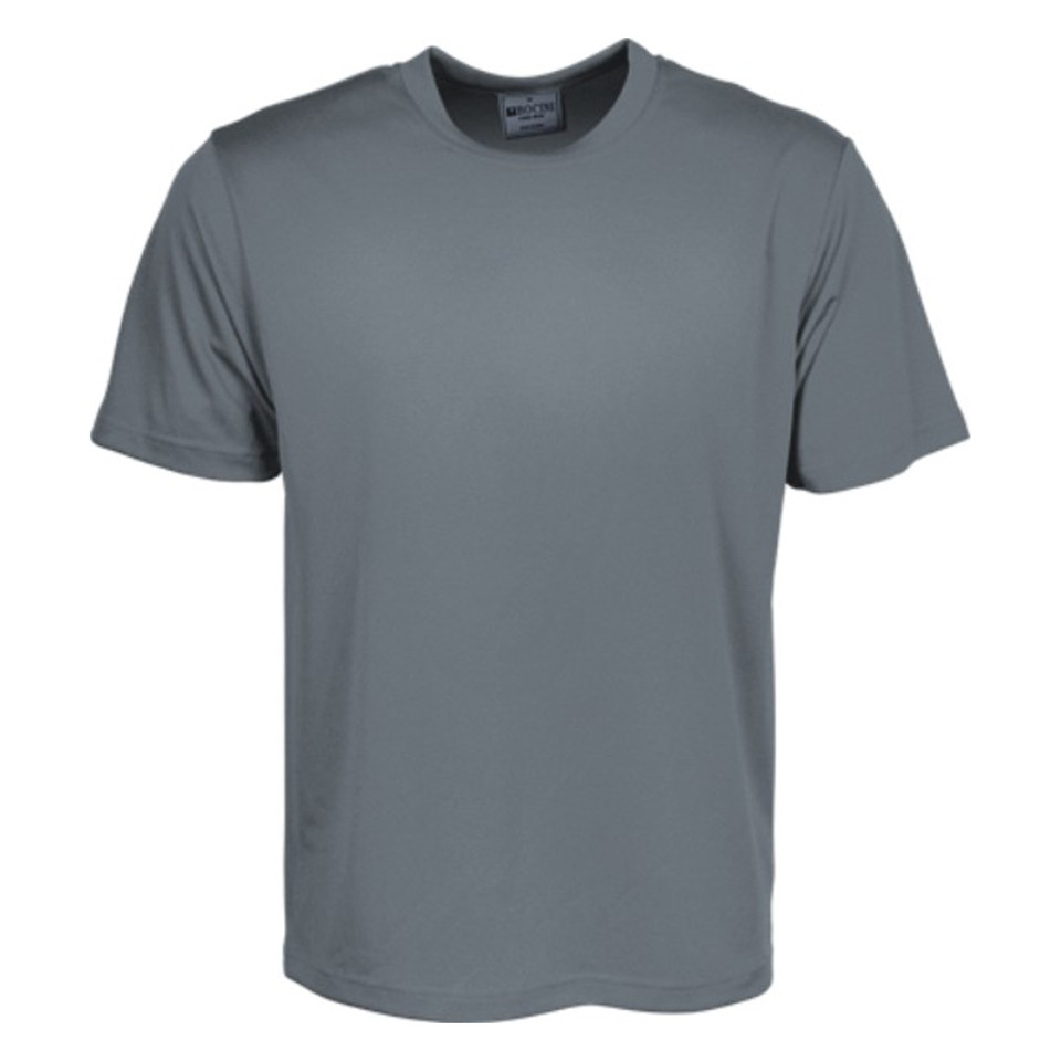 Blank Grey |  Bulk Buy Quick Dry Micromesh Sports Tshirt Online