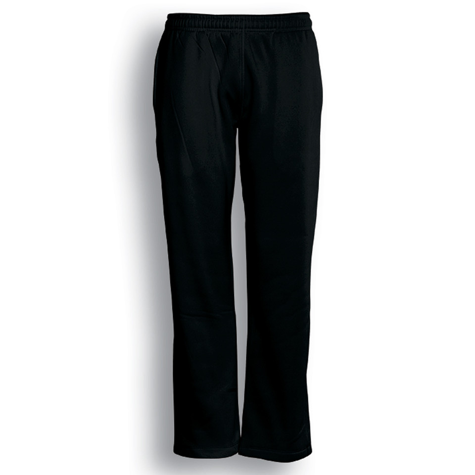 Black Jordy Kids Elastic Waist Track Pants, comfortable and versatile sweatpants ideal for school uniforms, play, or sports activities.