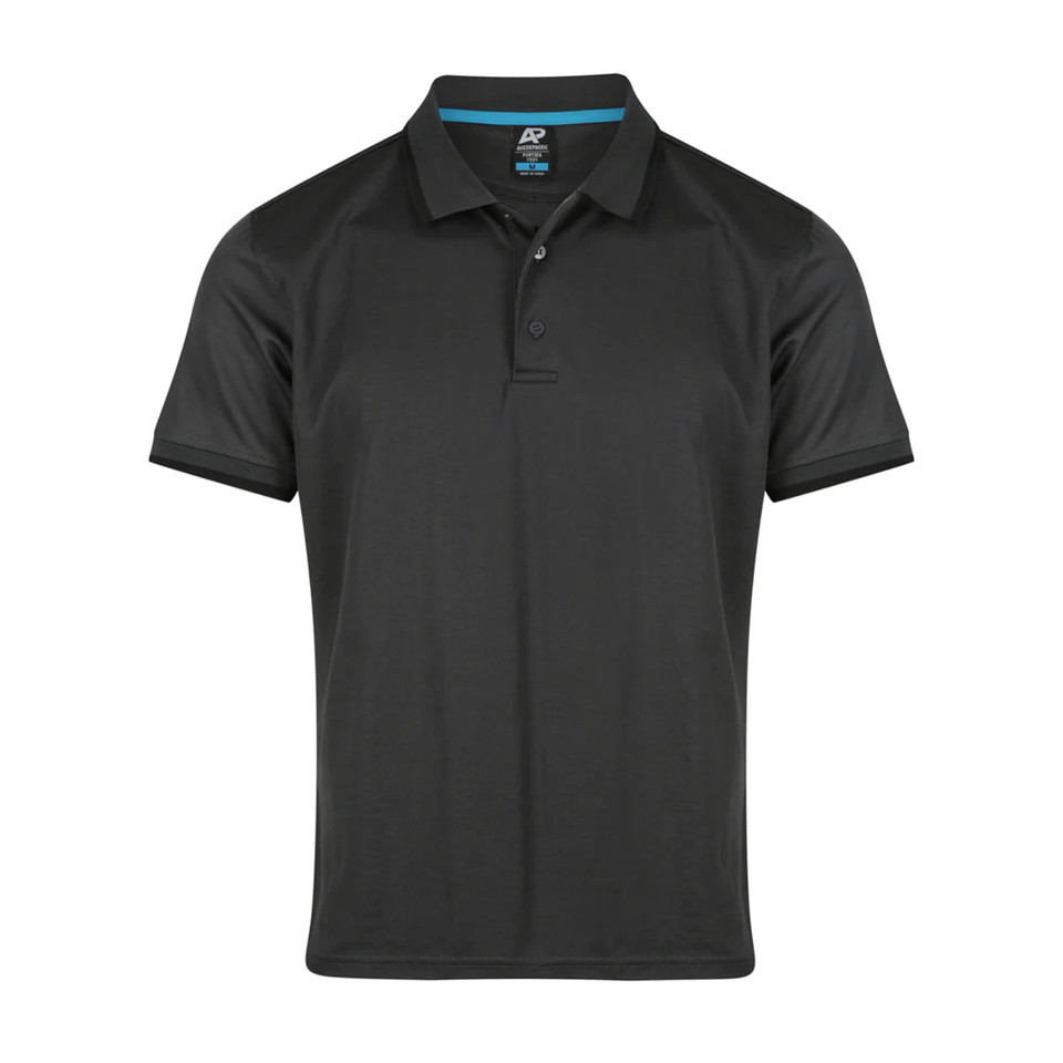 PORTS | Mens Contrast Dri-Wear Antibacterial Polo PORTS | Mens Contrast Dri-Wear Antibacterial Polo