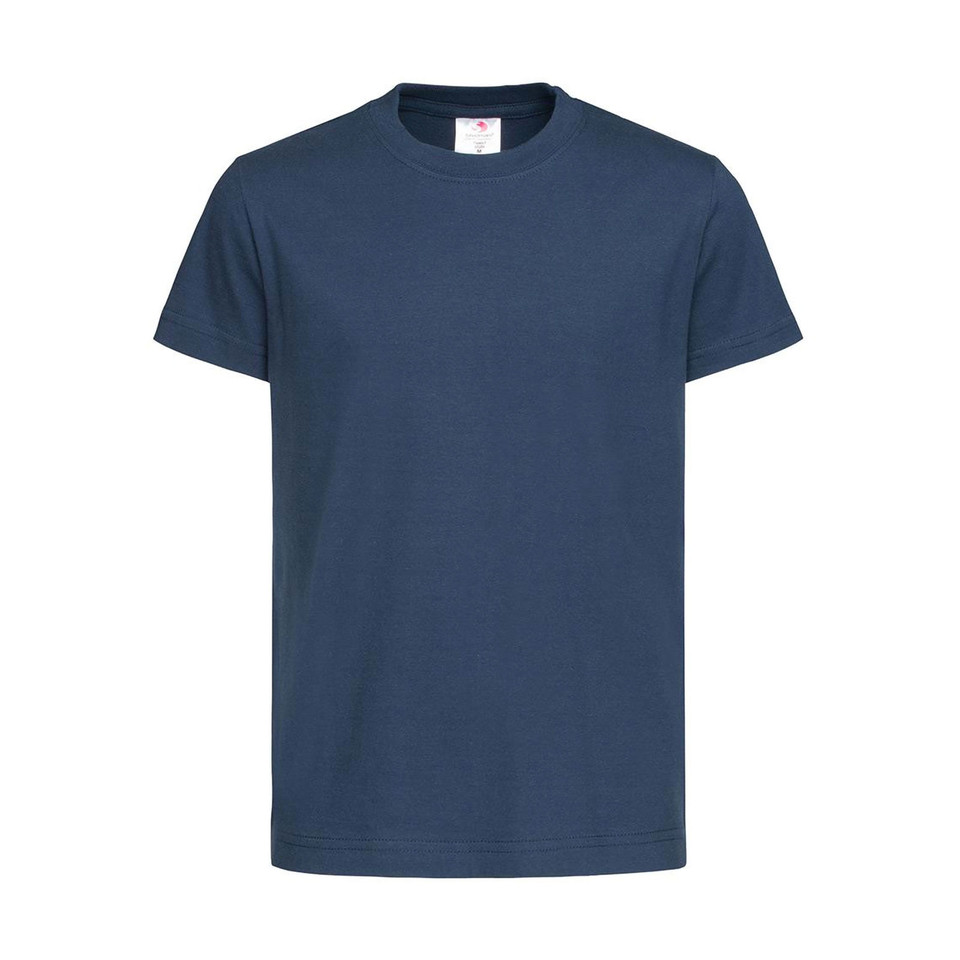 Navy | Bulk Buy Plain Junior Classic TShirt for Kids Navy | Bulk Buy Plain Junior Classic TShirt for Kids