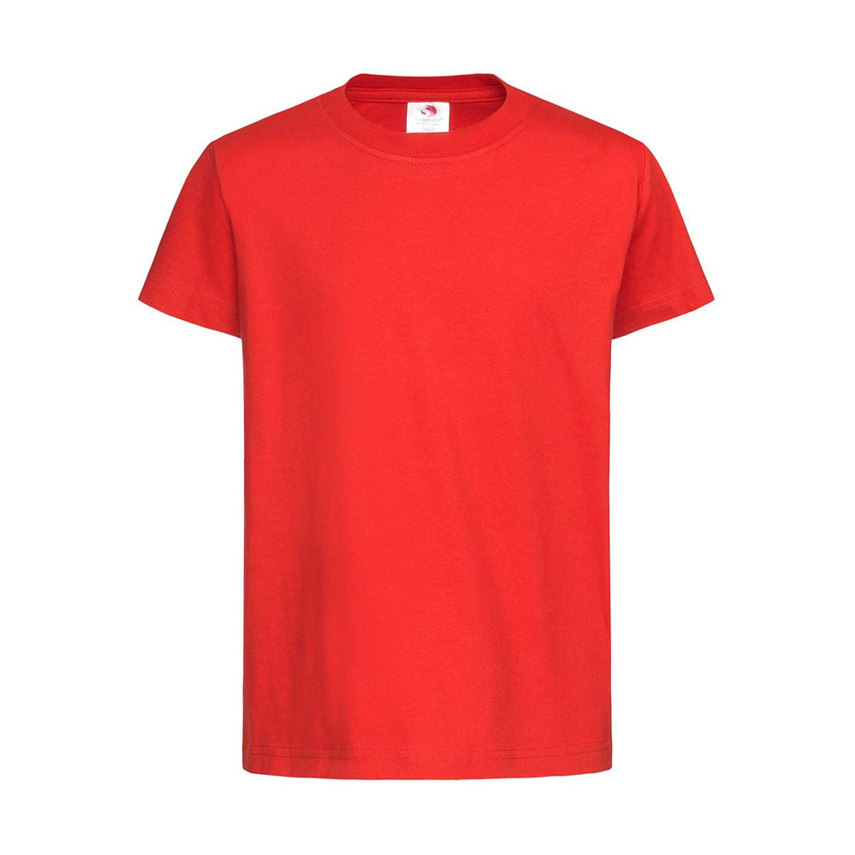 Red | Bulk Buy Plain Kids/Junior Classic TShirts Online Red | Bulk Buy Plain Kids/Junior Classic TShirts Online