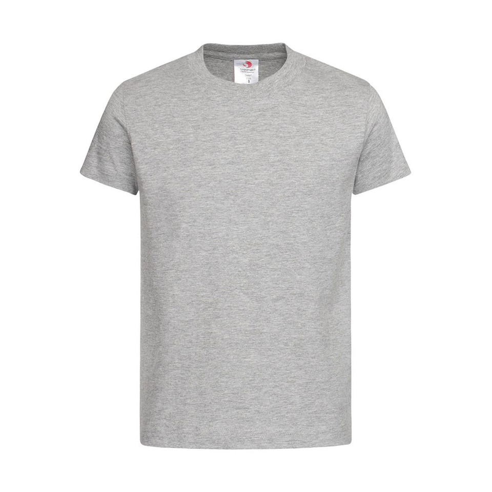 Heather Grey | Bulk Shop Plain Kids Junior Classic Tees Heather Grey | Bulk Shop Plain Kids Junior Classic Tees