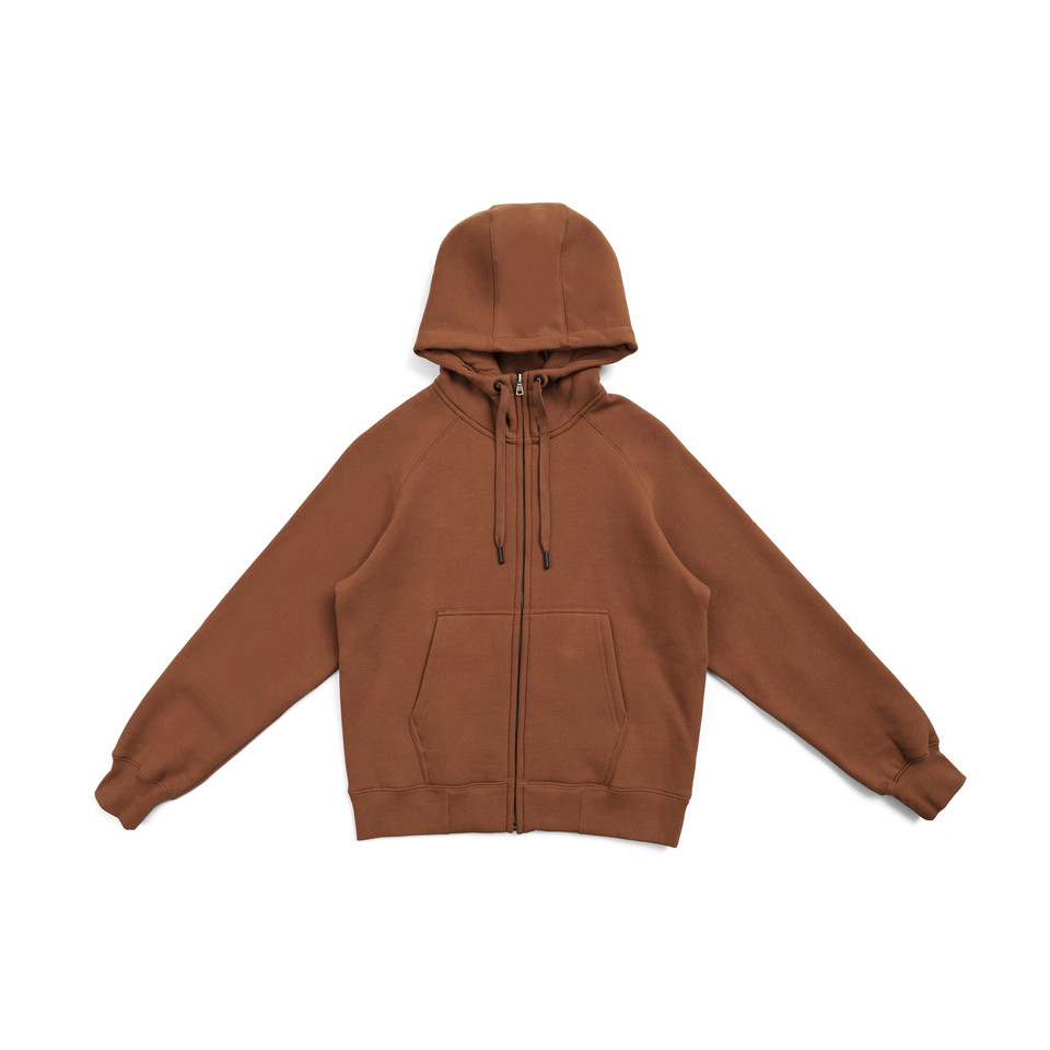 Toffee Brown | Shop Blank Kangaroo Pocket Zipper Hoodie Toffee Brown | Shop Blank Kangaroo Pocket Zipper Hoodie
