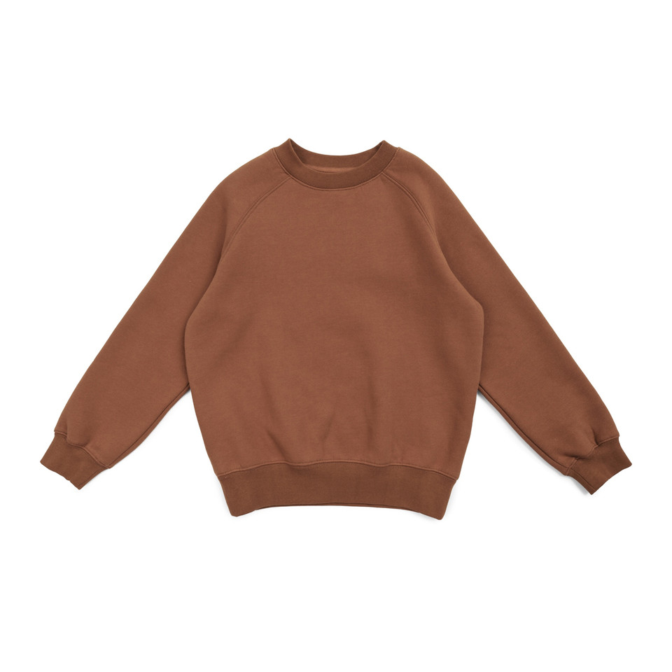 Toffee Brown | Kids/Baby Cotton Rich Sweater | Tear Away Label Toffee Brown | Kids/Baby Cotton Rich Sweater | Tear Away Label