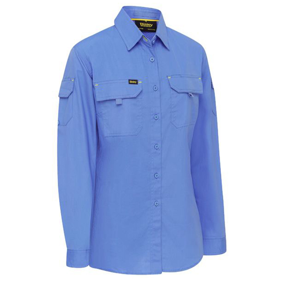 Bisley Airflow | Womens Ripstop Shirt | Chest Pockets