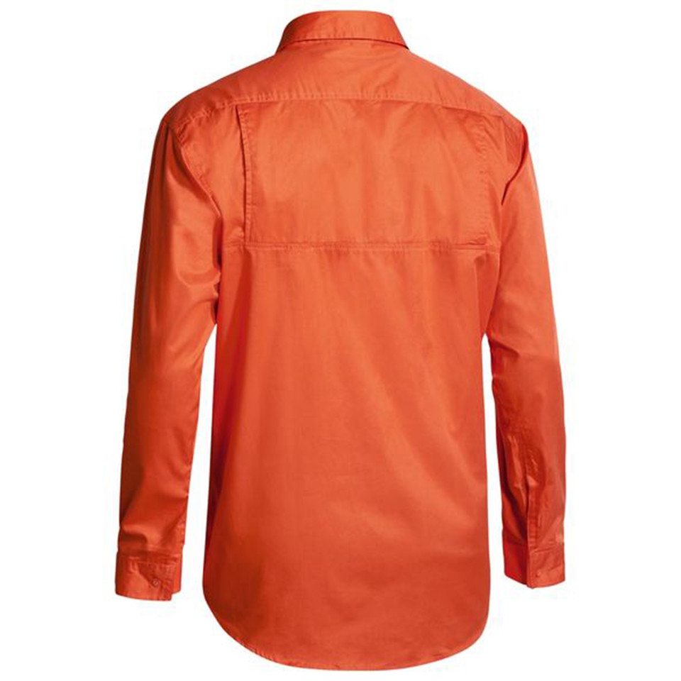 Bisley Hi Vis Cool Lightweight Drill Shirt