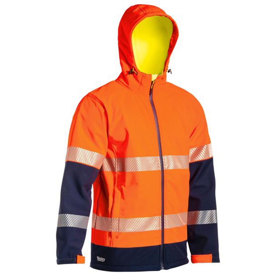 Bisley | Taped Hi Vis Ripstop Bonded Fleece Jacket
