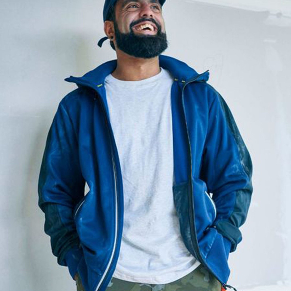 Bisley Recycled Flex & Move Zip Hoodie Jacket