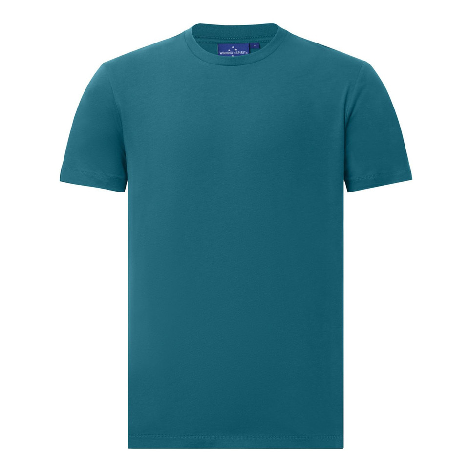 Mens Premium New Tech Cotton Face Tee - Atlantic Blue