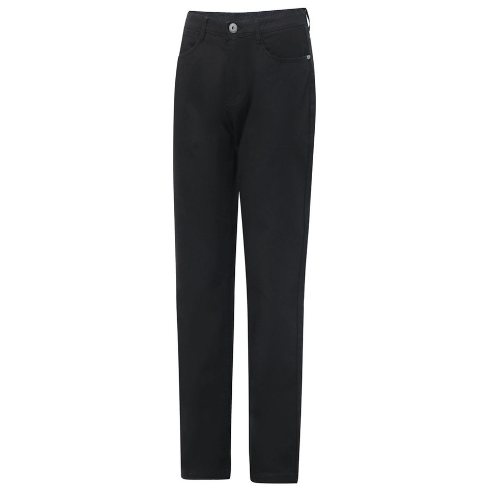 Mens Jean Style Flexi Chino Pants - Black Mens Jean Style Flexi Chino Pants - Black