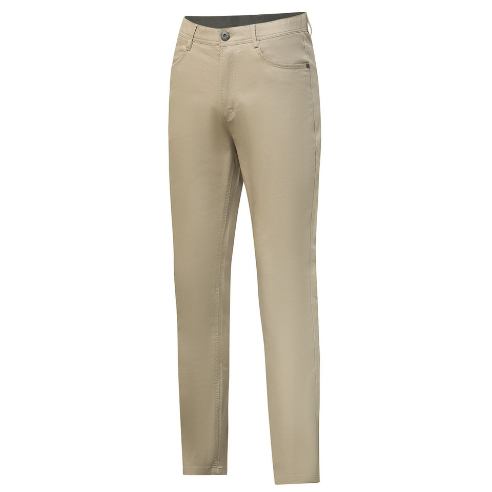 Ladies Jean Style Flexi Chino Pants - Sandstone