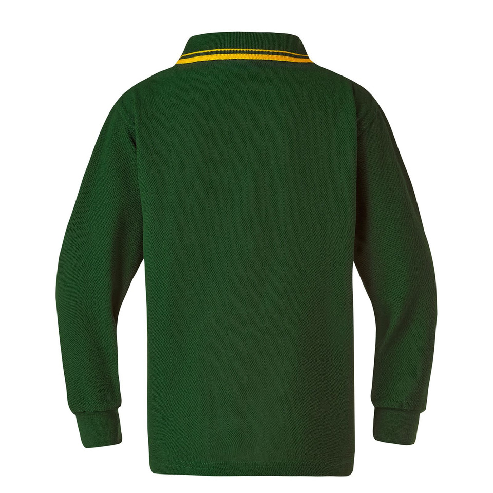 Kids Long Sleeve School Polo Shirt
