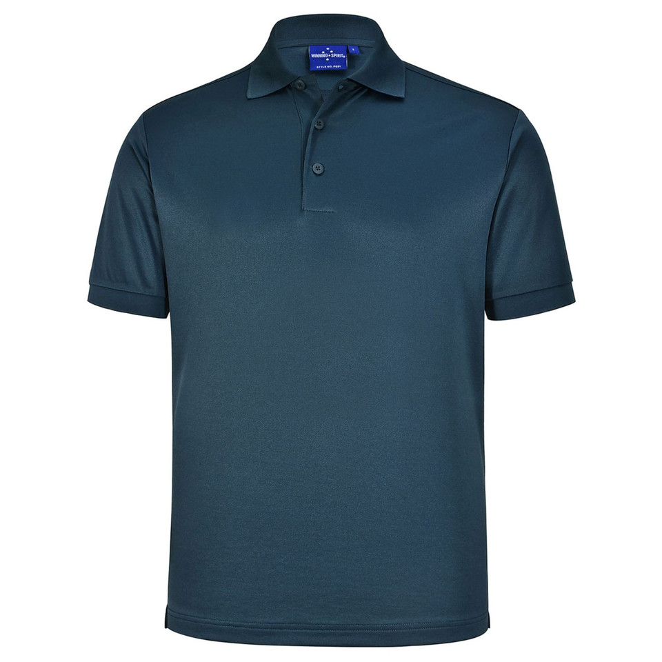 Mens Recycled PET TrueDry Corporate Polo Shirt - Heavy Cloud Mens Recycled PET TrueDry Corporate Polo Shirt - Heavy Cloud