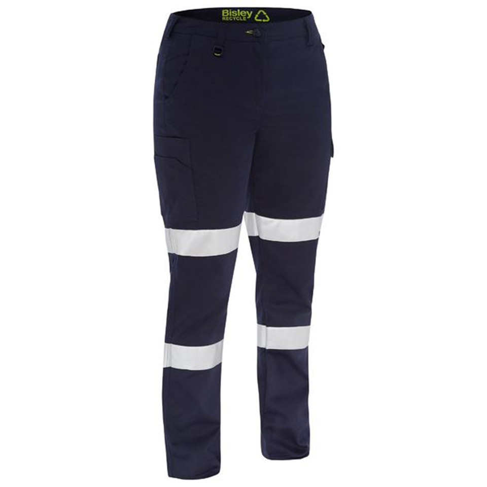 Bisley Women's Taped Biomotion Cargo Work Pant. Size: 6-24. Bisley Women's Taped Biomotion Cargo Work Pant. Size: 6-24.