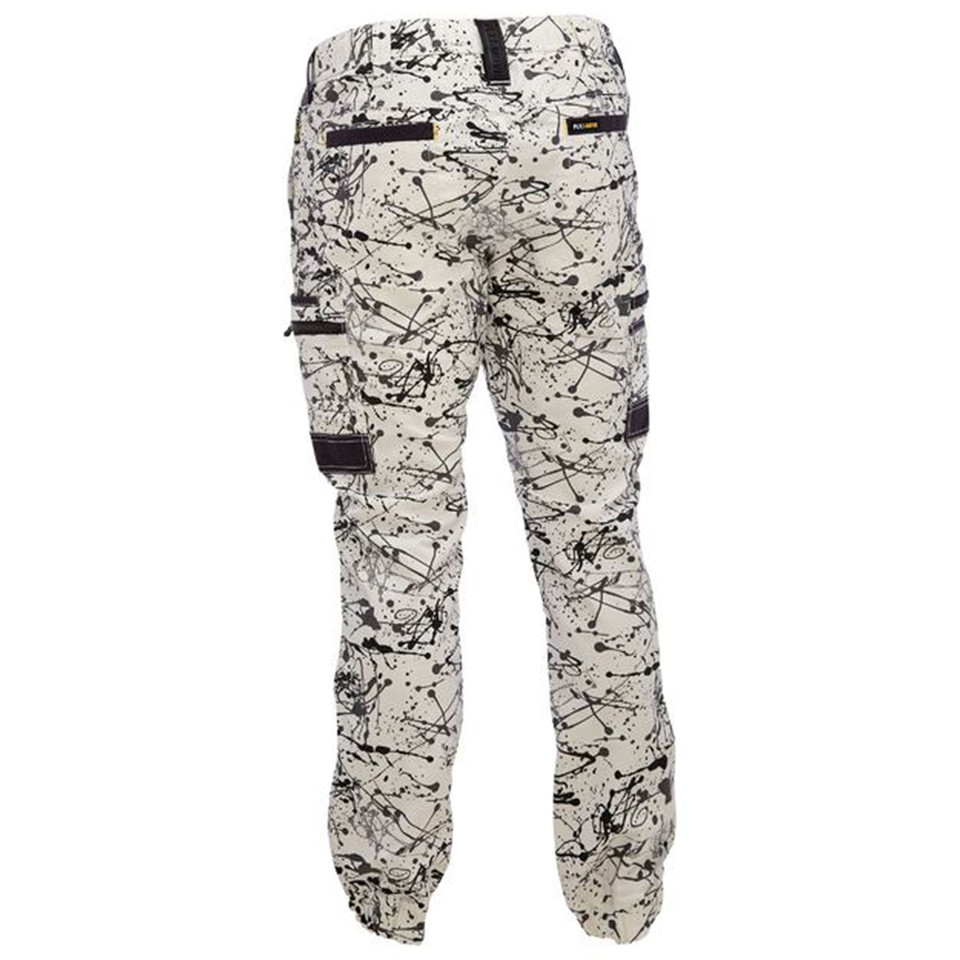 Bisley Mens Flx & Move Stretch Camo Cargo Pants