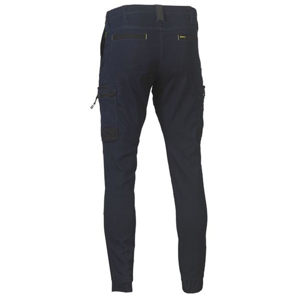 Bisley Flx and Move Stretch Denim Cargo Cuffed Pants