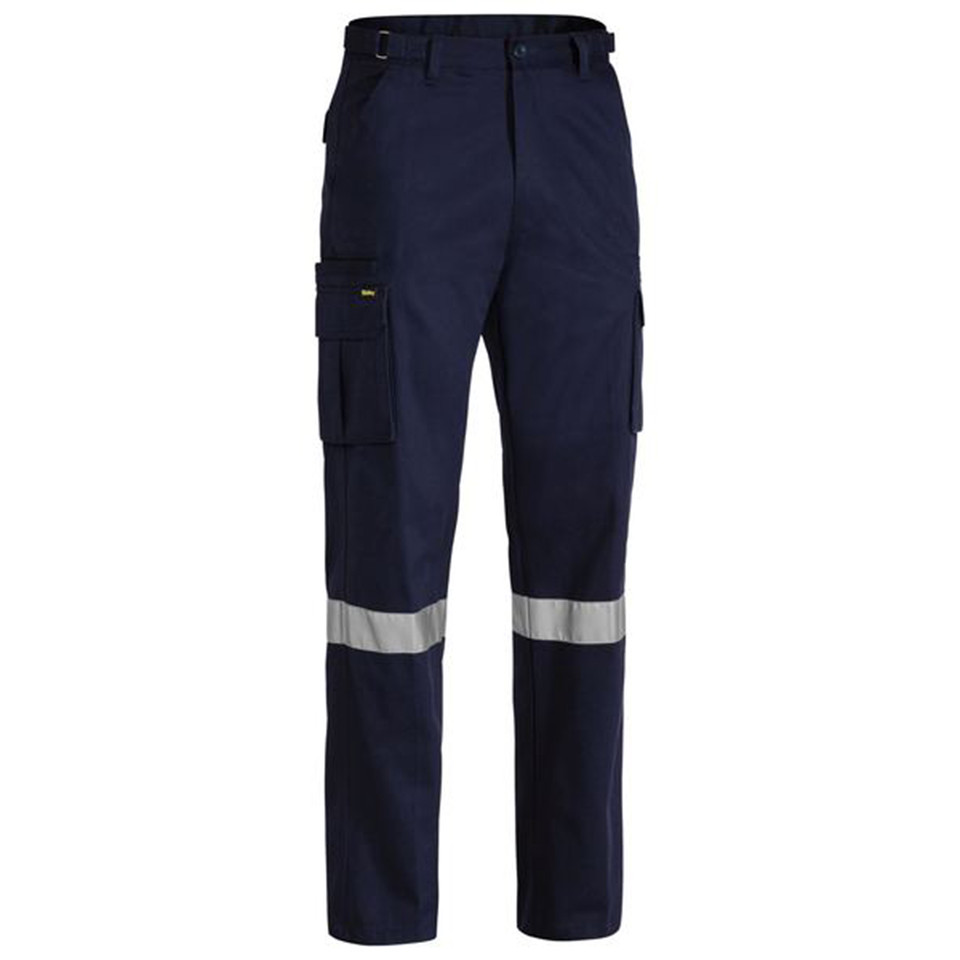 Bisley Mens Taped 8 Pocket Cargo Pants - Navy Bisley Mens Taped 8 Pocket Cargo Pants - Navy