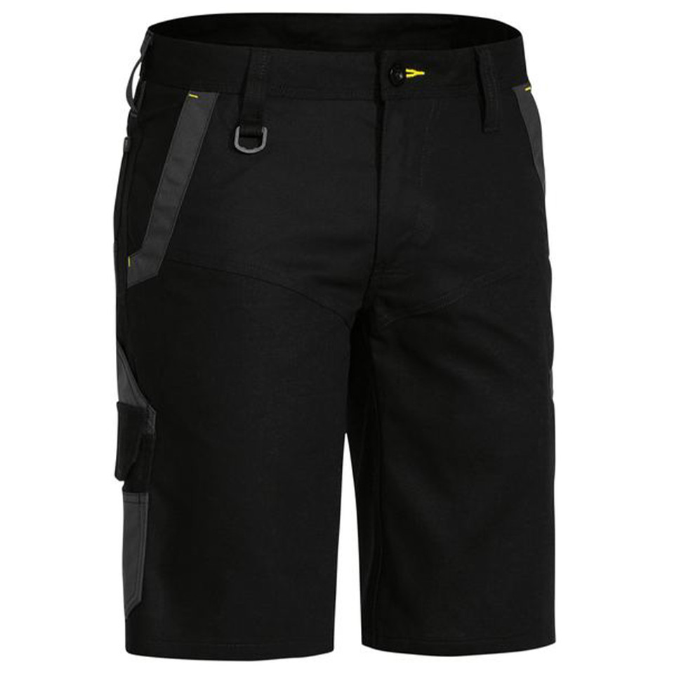 Bisley Mens Flx & Move Stretch Cargo Short - Black Bisley Mens Flx & Move Stretch Cargo Short - Black