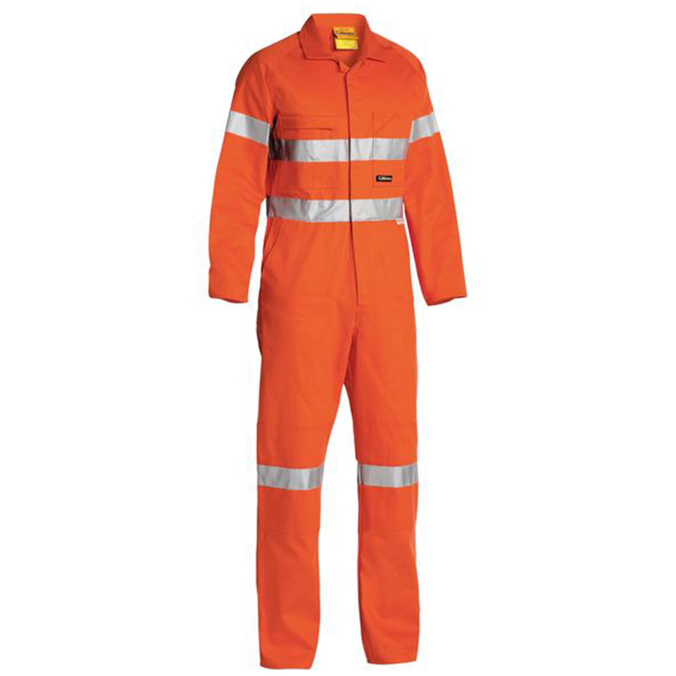 Bisley Taped Hi Vis Drill Coverall