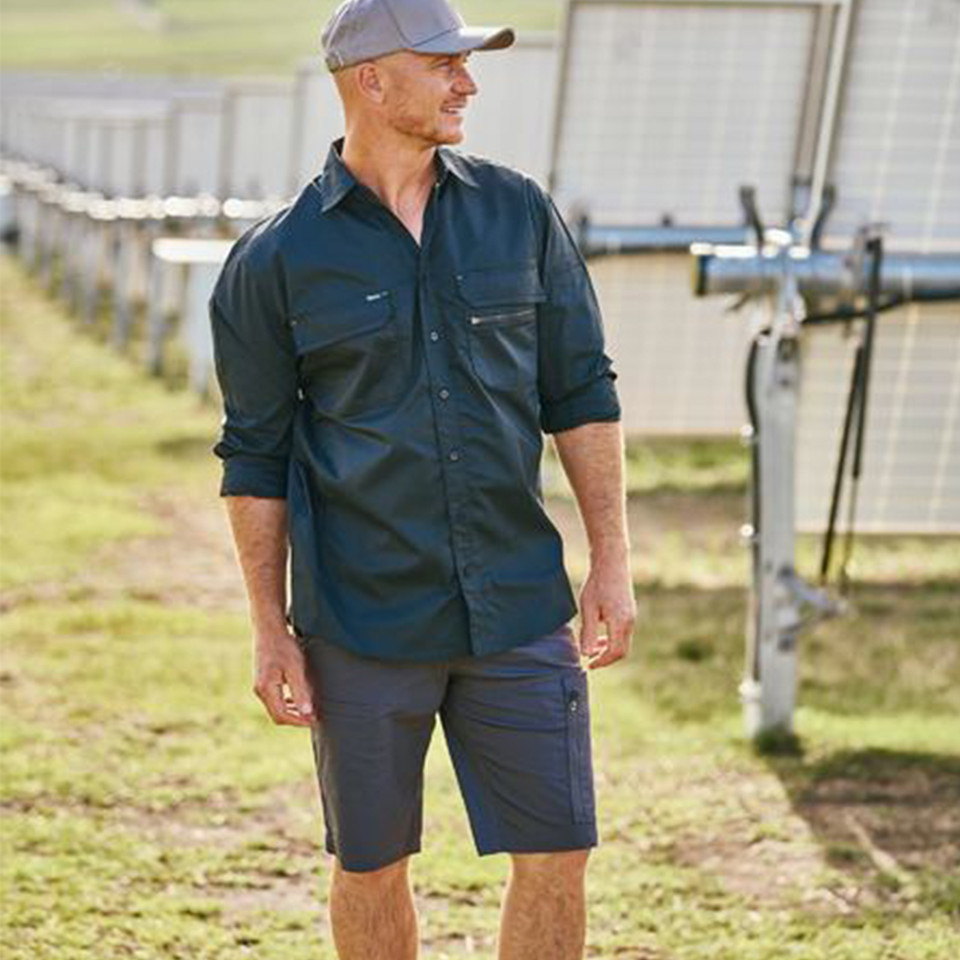 Bisley X Airflow Stretch Ripstop Vented Cargo Short Bisley X Airflow Stretch Ripstop Vented Cargo Short