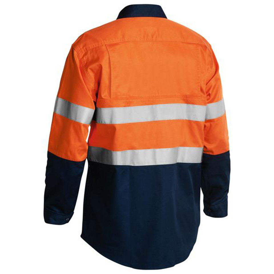 Bisley Mens Taped Hi Vis Cool Lightweight Shirt