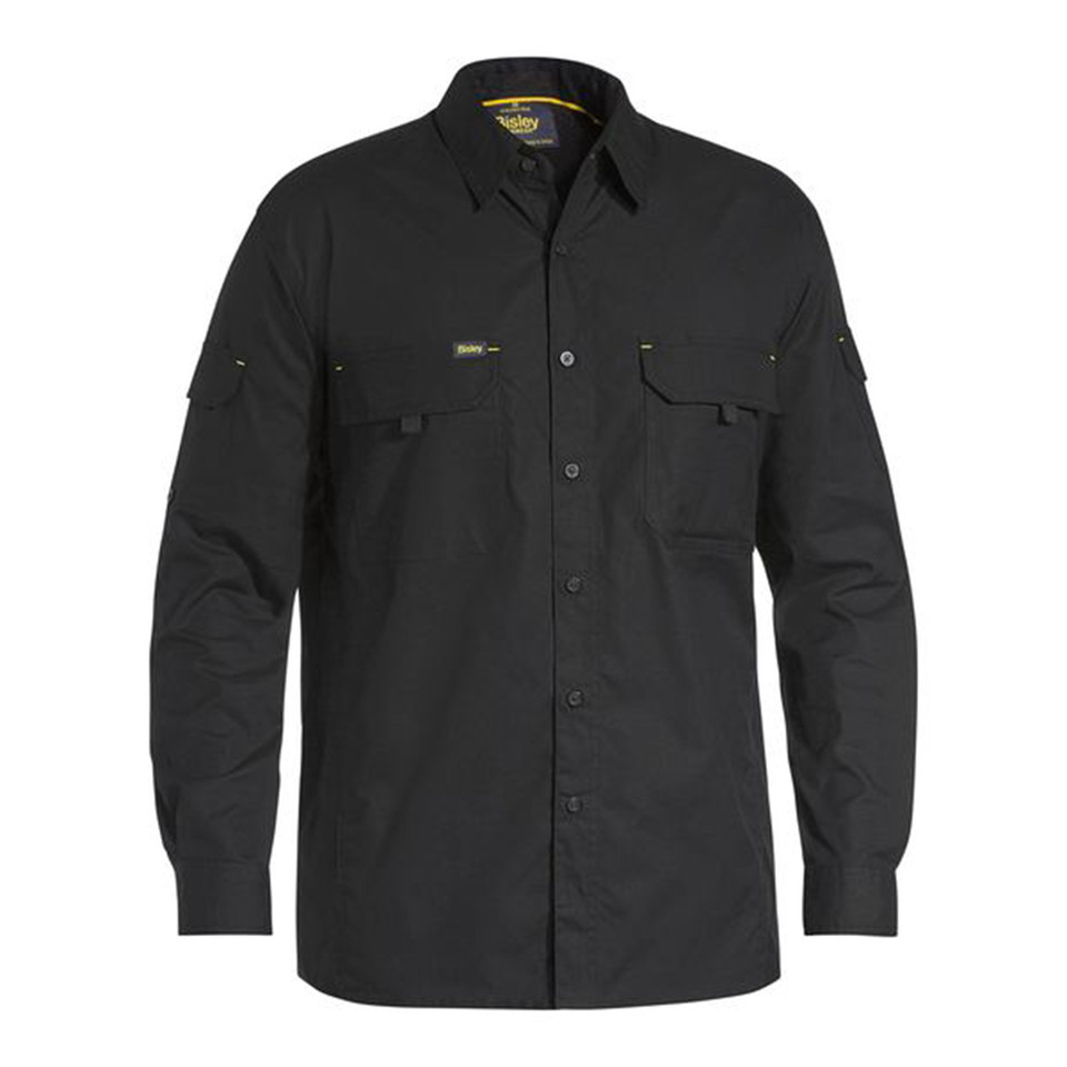 Bisley X Airflow Ripstop Shirt - Roll Up Sleeve
