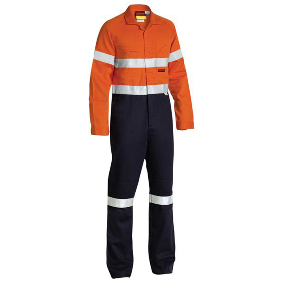 Bisley Indura Ultra Soft Fire Retardant Coverall 3M FR Reflective Tape