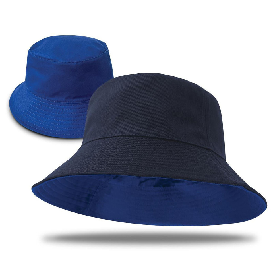 GUAVA | Reversible Cotton Twill Bucket Hat - Blank Clothing Australia