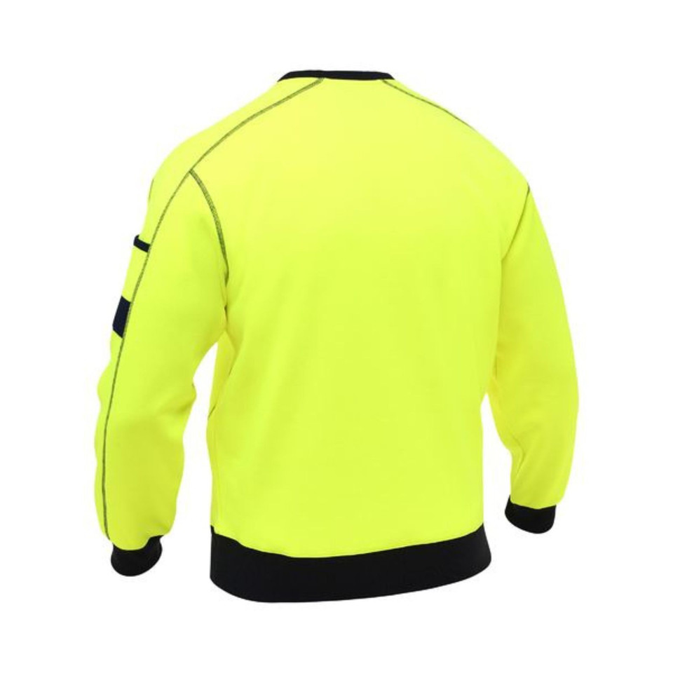 Bisley Mens Work Fleece Crew Neck Jumper Bisley Mens Work Fleece Crew Neck Jumper